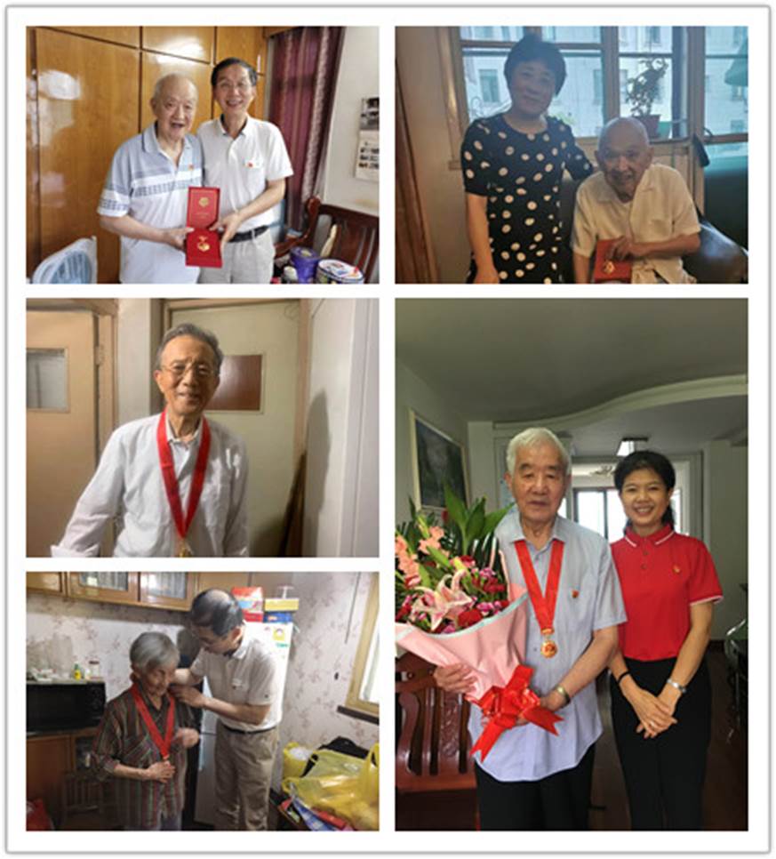 2021年6月24日bv1946伟德国际始于英国为王启华老党员颁发“光荣在党50年”纪念章（1）_副本
